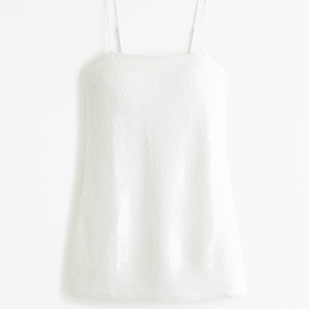 Abercrombie Sequin Squareneck Mini Dress